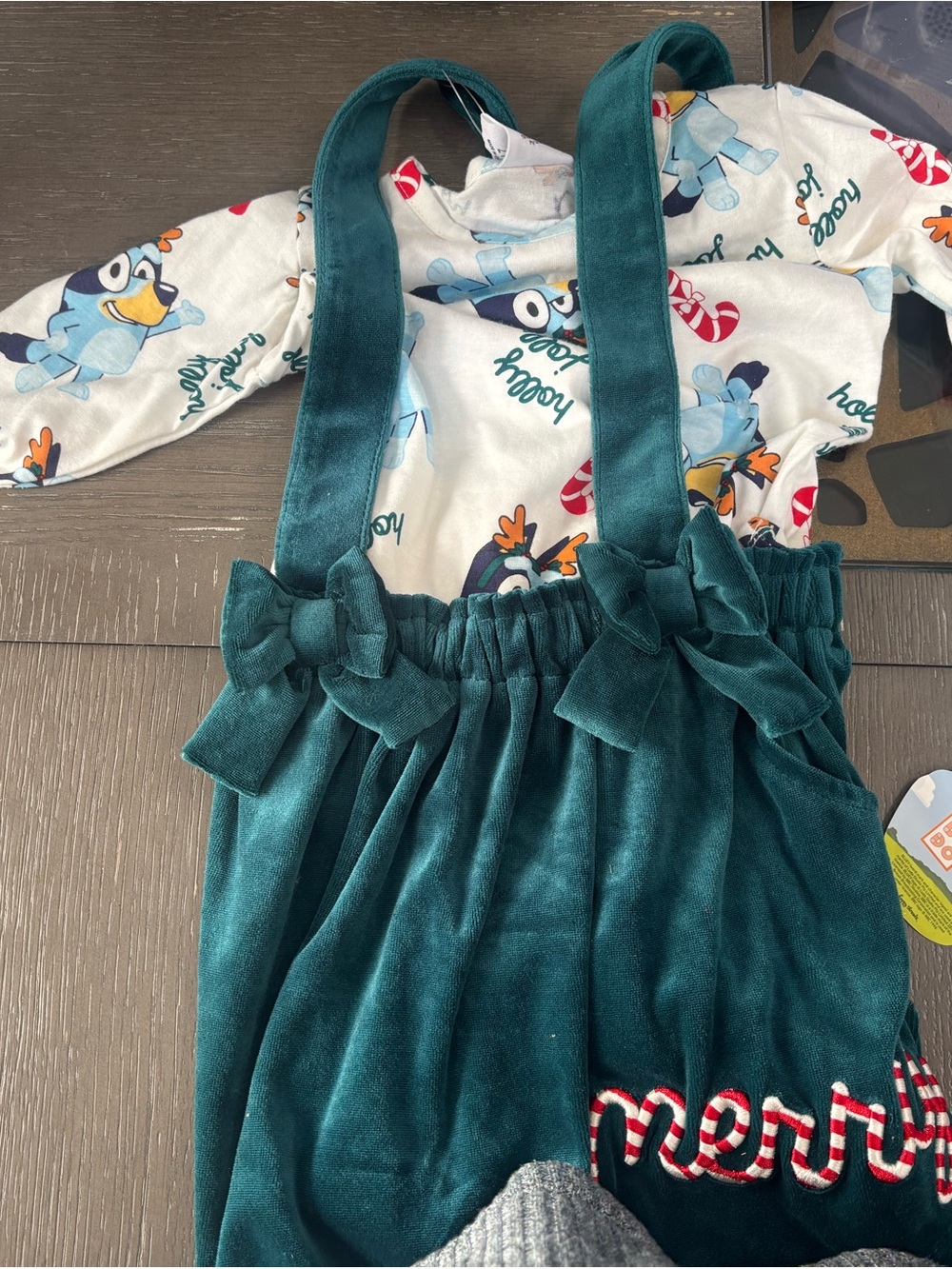 Bluey Christmas 2T Dress NWT